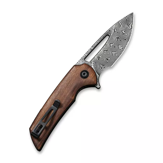 Ніж складаний кишеньковий Civivi Odium, (6.7 см) Damascus / Guibourtia Wood — Photo 1