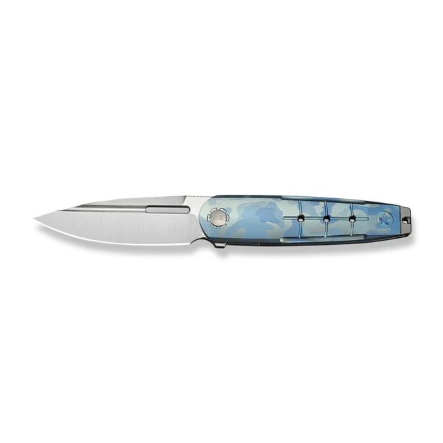 Ніж складаний туристичний Weknife Hull (9.9 см) Bohler M390 / Titanium синій — Photo 7