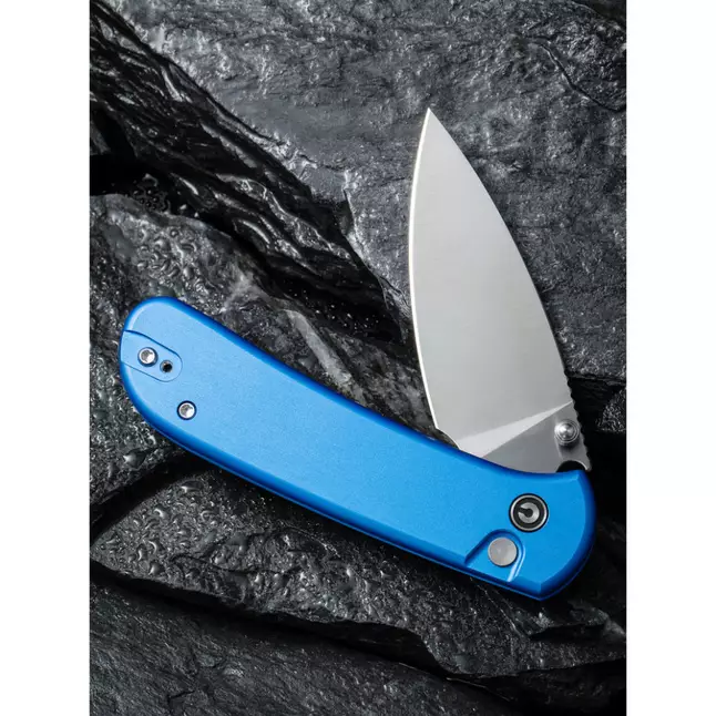 Ніж складаний кишеньковий Civivi Qubit, (7.6 см) 14C28N / Aluminum синій — Photo 11