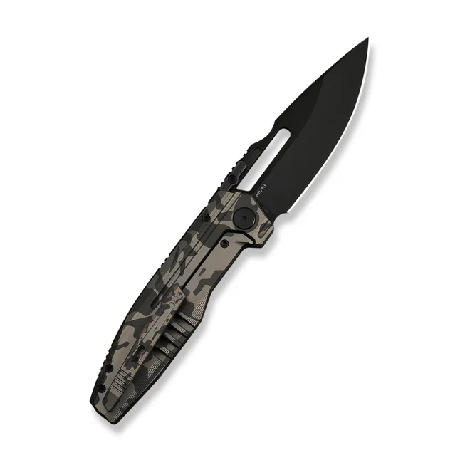 Нож складной туристический Weknife Reveille (9.7 см) Bohler M390 / Titanium песочно-бежевый — Photo 1