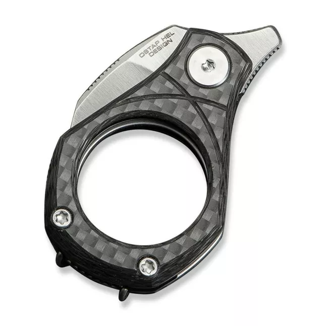 Ніж складаний кишеньковий Civivi Pyrus, (1.6 см) 14C28N / Carbon Fiber темно-сірий — Photo 5