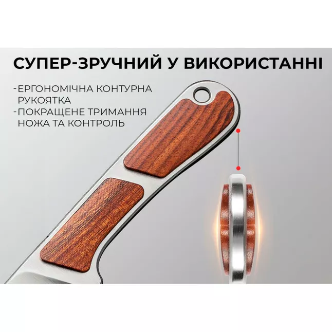 Нож фиксированный тактический Civivi Mini Elementum, (5.7 см) Nitro-V / Guibourtia Wood — Photo 12
