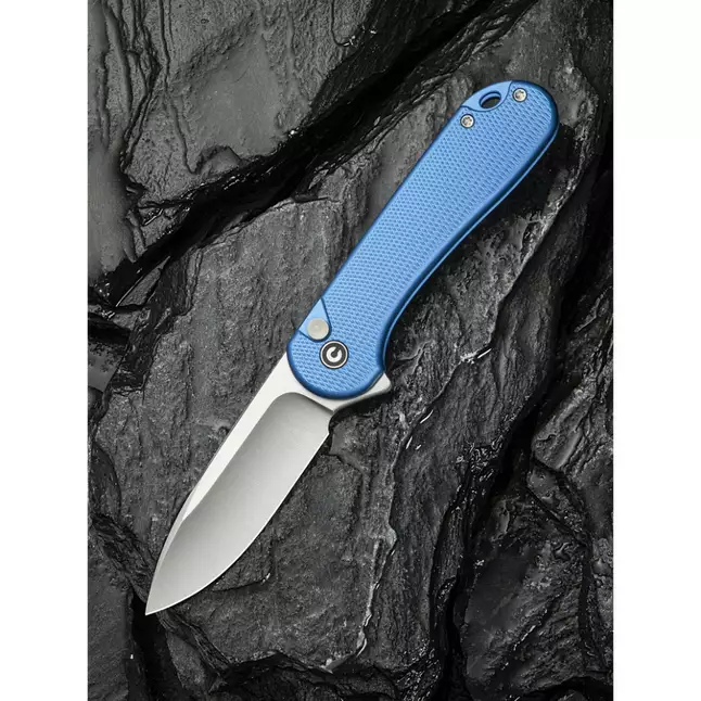 Нож складной карманный Civivi Elementum II, (7.5 см) Nitro-V / Aluminum синий — Photo 9