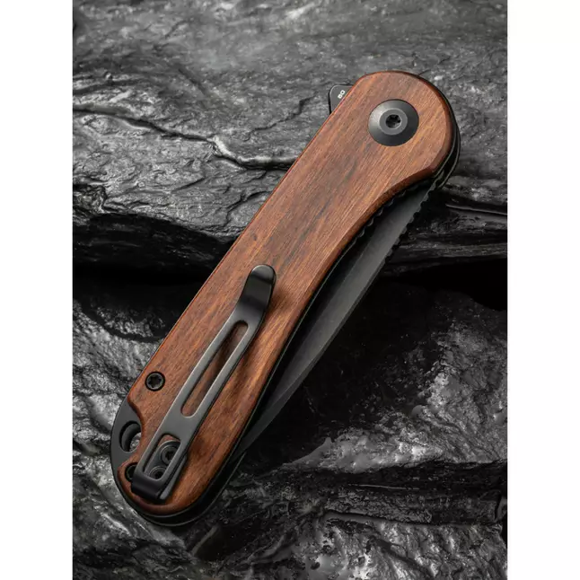 Ніж складаний кишеньковий Civivi Elementum, (7.5 см) D2 / Guibourtia Wood — Photo 11