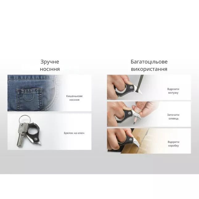 Ніж складаний кишеньковий Civivi Pyrus, (1.6 см) 14C28N / G10 чорний — Photo 11