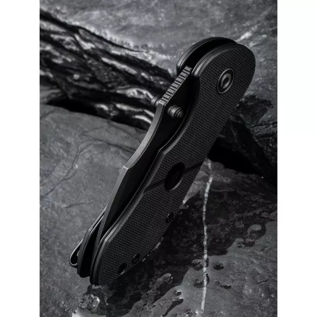 Ніж складаний кишеньковий Civivi Gordo, (6.4 см) D2 / G10 чорний — Photo 14