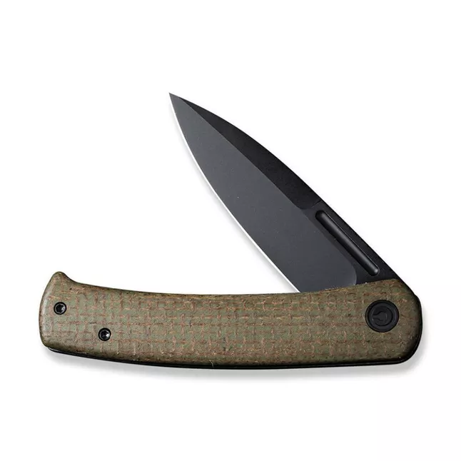 Нож складной туристический Civivi Cetos, (8.8 см) 14C28N / Micarta &amp; Stainless коричневый — Photo 3