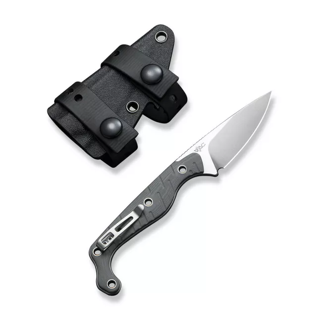 Нож фиксированный тактический Civivi SOKN, (7.2 см) Nitro-V / G10 серый — Photo 1