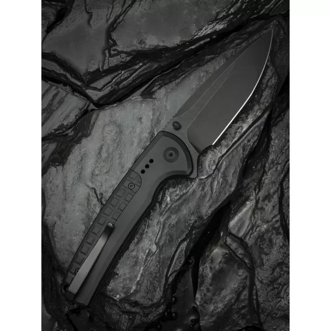 Ніж складаний туристичний Civivi Sentinel Strike II, (9.4 см) Nitro-V / Aluminum &amp; FRN чорний — Photo 10