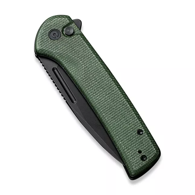 Ніж складаний туристичний Civivi Conspirator, (8.8 см) Nitro-V / Micarta зелений — Photo 5