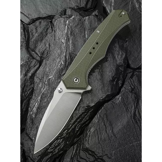 Ніж складаний туристичний Civivi Photonix, (9.4 см) 14C28N / G10 темно-зелений — Photo 9