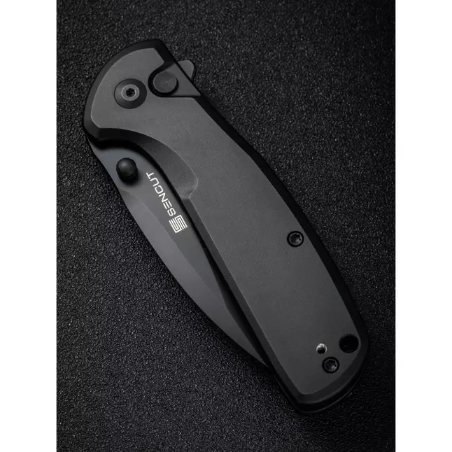 Ніж складаний кишеньковий Sencut ArcBlast, (7.6 см) 9Cr18MoV / Aluminum чорний — Photo 10