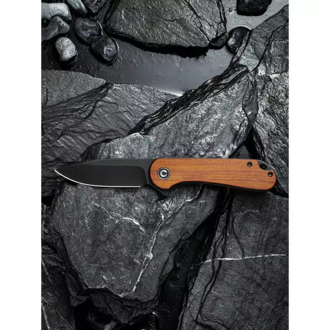 Ніж складаний кишеньковий Civivi Elementum, (7.5 см) D2 / Guibourtia Wood — Photo 12