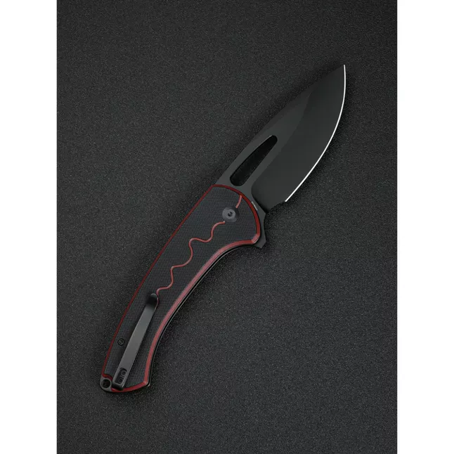 Ніж складаний туристичний Sencut Squiggy, (9.9 см) 9Cr18MoV / G10 червоно-чорний — Photo 8