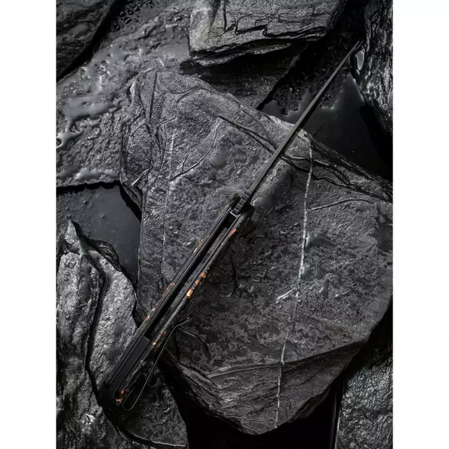 Ніж складаний туристичний Civivi Praxis, (9.5 см) 9Cr18MoV / Carbon Fiber &amp; Resin — Photo 10