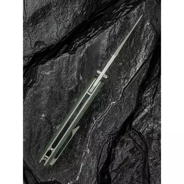Ніж складаний кишеньковий Civivi Clingman, (7.6 см) Nitro-V / Micarta темно-зелений — Photo 15