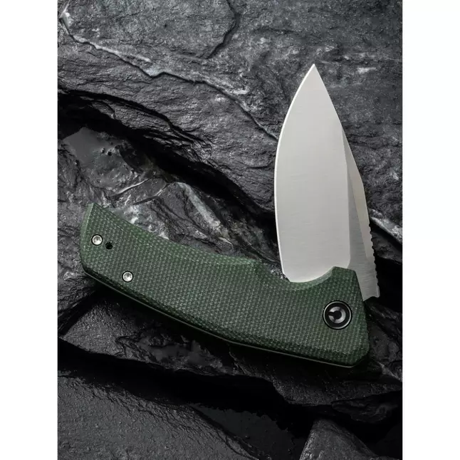 Ніж складаний кишеньковий Civivi Regulatron, (7.6 см) Nitro-V / Micarta темно-зелений — Photo 11