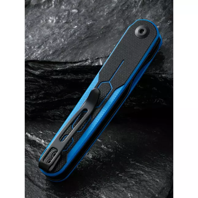 Ніж складаний кишеньковий Civivi KwaiQ , (7.6 см) Nitro-V / G10 чорно-синій — Photo 13