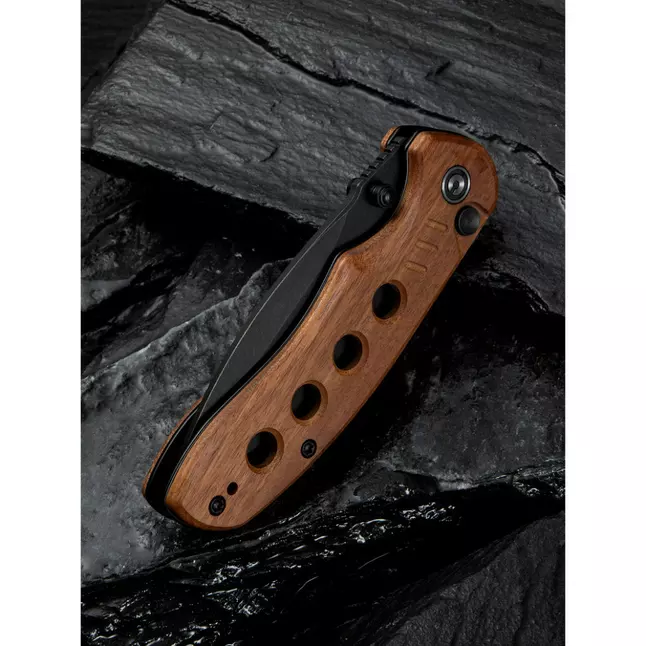 Ніж складаний кишеньковий Civivi Triptych, (7.6 см) 14C28N / Guibourtia Wood — Photo 14