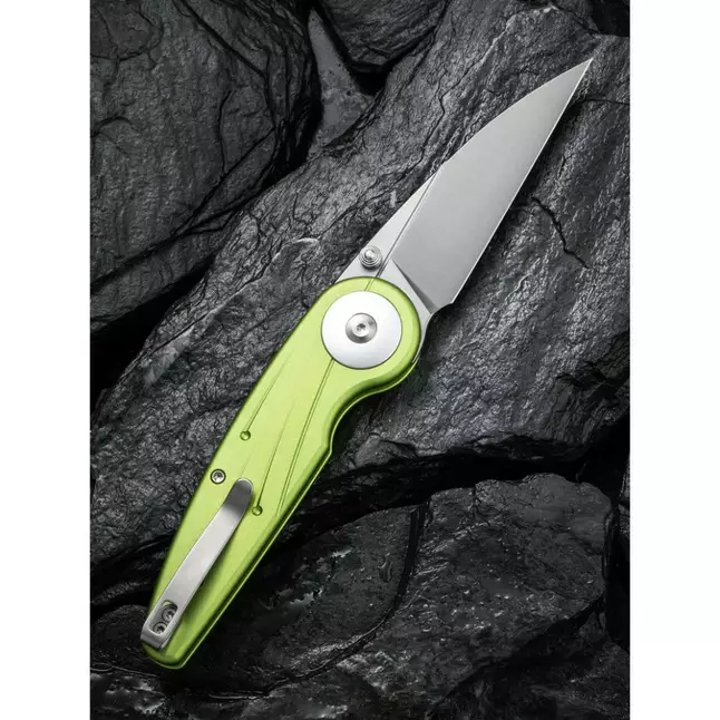 Ніж складаний туристичний Civivi Starflare, (8.4 см) Nitro-V / Aluminum зелений — Photo 10