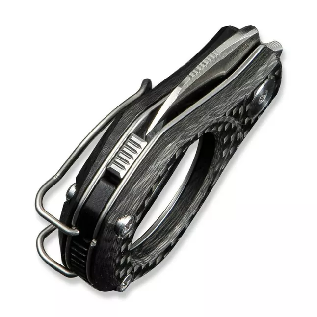 Ніж складаний кишеньковий Civivi Pyrus, (1.6 см) 14C28N / Carbon Fiber темно-сірий — Photo 6