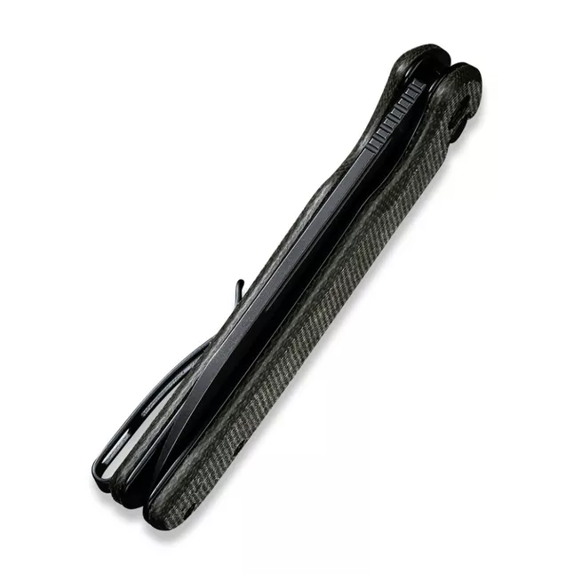 Ніж складаний туристичний Civivi Chevalier, (8.8 см) 14C28N / Micarta темно-зелений — Photo 4