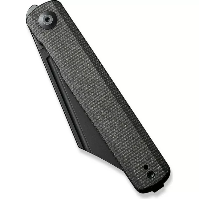 Ніж складаний туристичний Sencut Bronte, (8.6 см) 9Cr18MoV / Micarta чорний — Photo 4