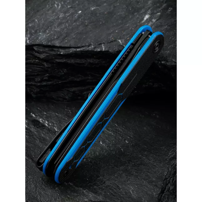 Ніж складаний кишеньковий Civivi KwaiQ , (7.6 см) Nitro-V / G10 чорно-синій — Photo 14