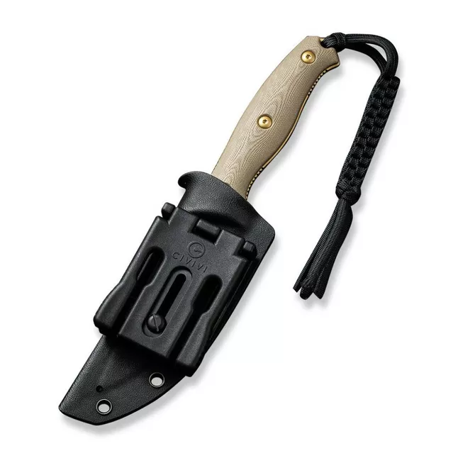 Ніж фіксований тактичний Civivi Stormridge, (10 см) Nitro-V / G10 пісочний — Photo 7