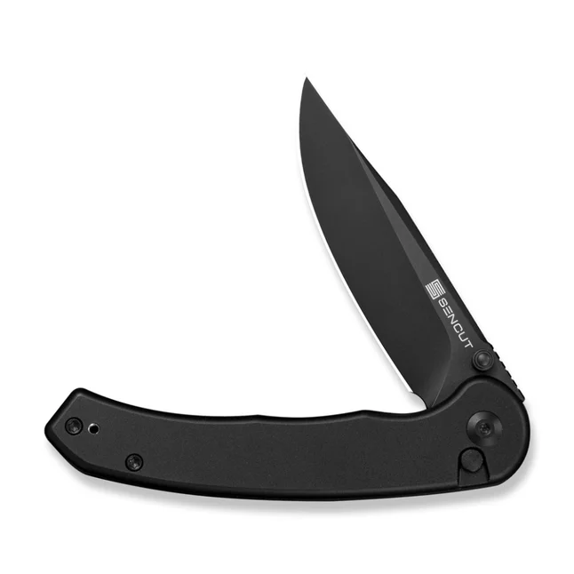 Нож складной туристический Sencut Ingot (8.2 см) D2 / Aluminum черный — Photo 2