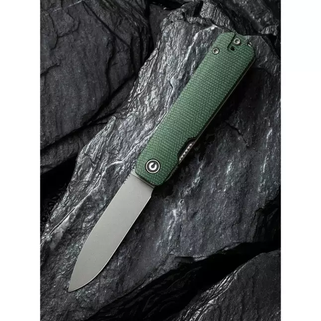 Ніж складаний кишеньковий Civivi Sendy, (7.2 см) Nitro-V / Micarta темно-зелений — Photo 11