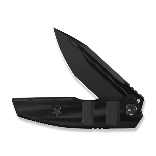 Ніж складаний туристичний Weknife Breach (9.8 см) Bohler M390 / Titanium чорний — Photo 2