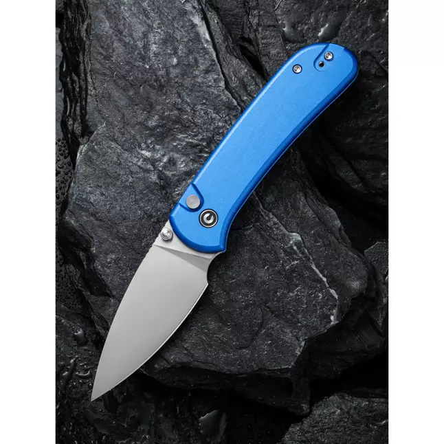 Ніж складаний кишеньковий Civivi Qubit, (7.6 см) 14C28N / Aluminum синій — Photo 9