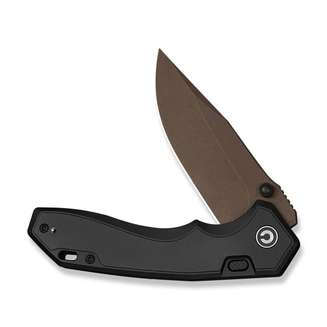 Ніж складаний туристичний Civivi Elite Brova, (8.7 см) CPM S35VN / Aluminum чорний — Photo 2