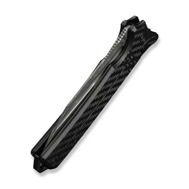 Нож складной туристический Civivi Neurohaptic, (9.5 см) Damascus / Carbon Fiber &amp; G10 — Photo 5