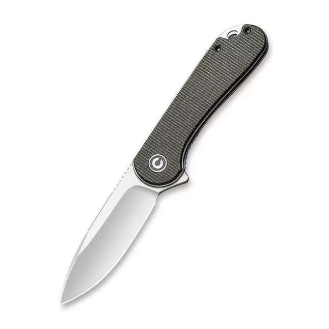 Нож складной карманный Civivi Elementum, (7.5 см) D2 / Micarta коричневый