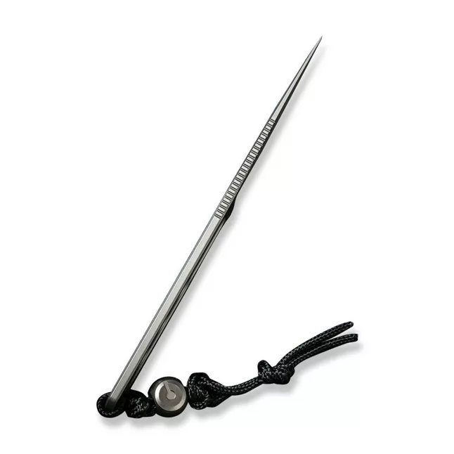 Ніж фіксований тактичний Civivi Circulus, (5 см) 10Cr15CoMoV сірий з бусиною з титану 6AL4V — Photo 6