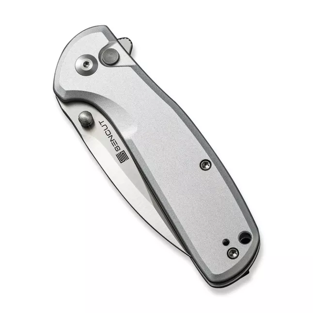 Ніж складаний кишеньковий Sencut ArcBlast, (7.6 см) 9Cr18MoV / Aluminum сірий — Photo 3
