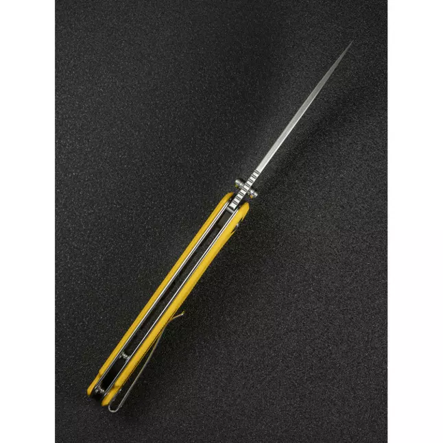 Ніж складаний туристичний Sencut Praktisk, (9.1 см) 9Cr18MoV / G10 жовтий — Photo 13