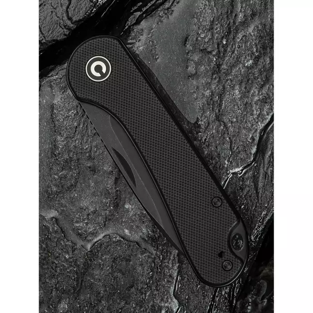 Ніж складаний кишеньковий Civivi Elementum Slip Joint, (7.5 см) 14C28N / G10 чорний — Photo 12