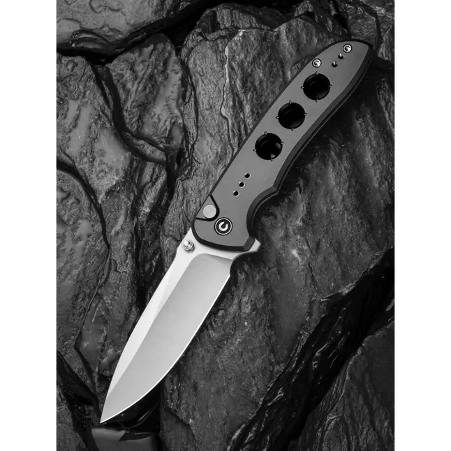 Ніж складаний туристичний Civivi Hyperpulse, (8.9 см) 14C28N / Aluminum сірий — Photo 9