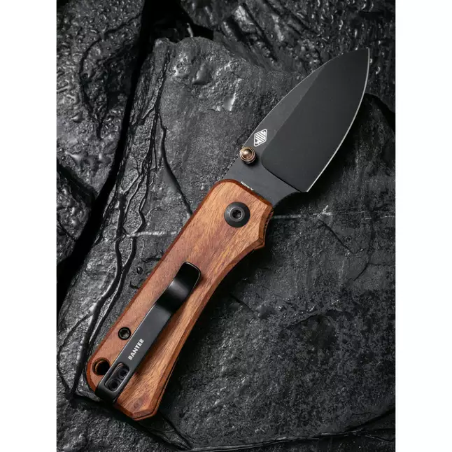 Ніж складаний кишеньковий Civivi Baby Banter, (5.9 см) Nitro-V / Guibourtia Wood — Photo 10