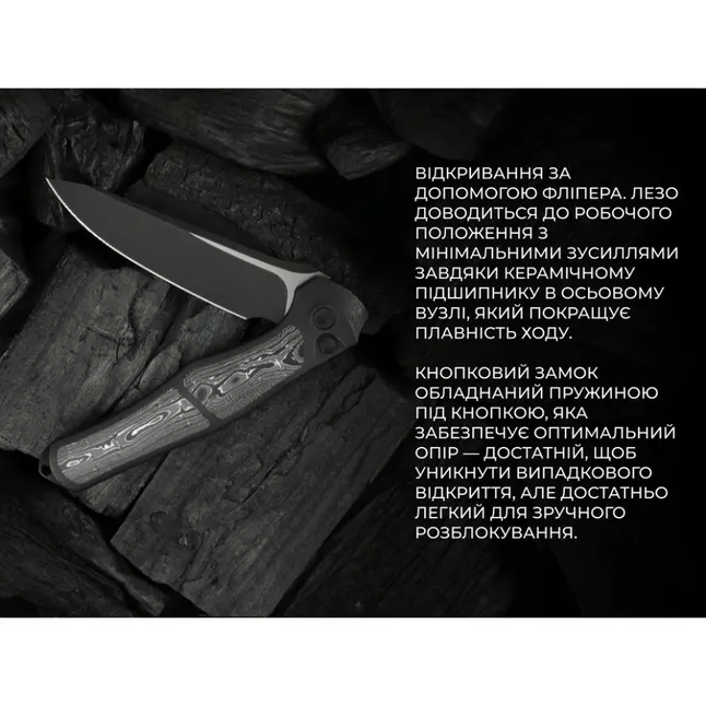 Нож складной Weknife 702XI Black Titanium WE07B-2 (Лимитированная серия) — Photo 19