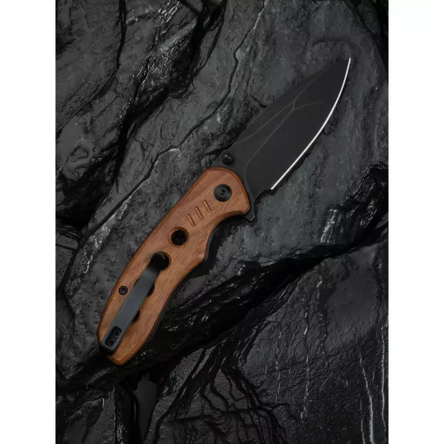 Ніж складаний кишеньковий Civivi Triptych, (7.6 см) 14C28N / Guibourtia Wood — Photo 10