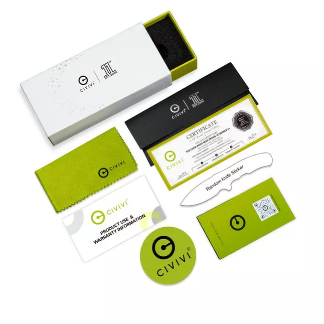 Ніж складаний Civivi Mini Praxis Arctic Storm C18026CB-1 (Лімітована серія) — Photo 8