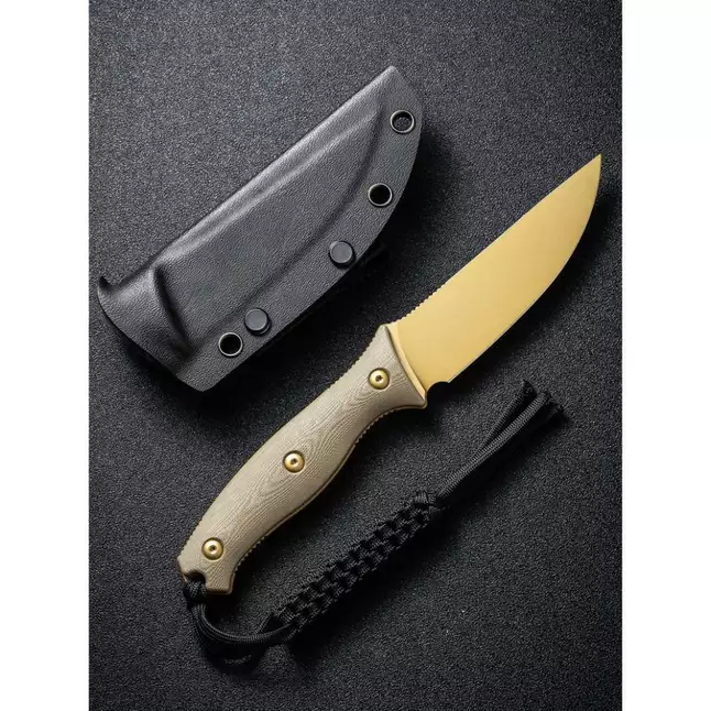 Ніж фіксований тактичний Civivi Stormridge, (10 см) Nitro-V / G10 пісочний — Photo 11