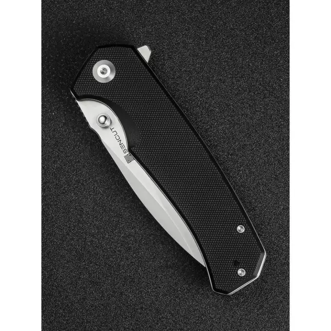 Ніж складаний туристичний Sencut Skarnax, (9.6 см) 9Cr18MoV / G10 чорний — Photo 10