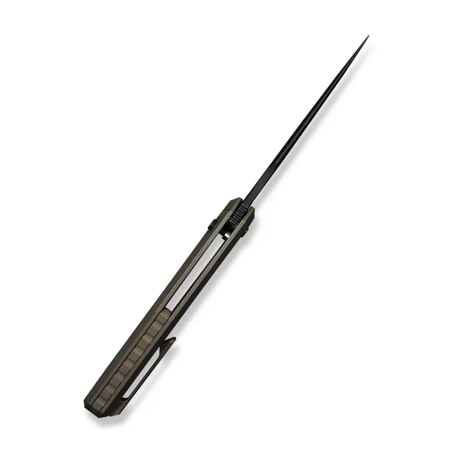 Ніж складаний туристичний Weknife Dressytak (8.6 см) Bohler M390 / Titanium бронзовий — Photo 6