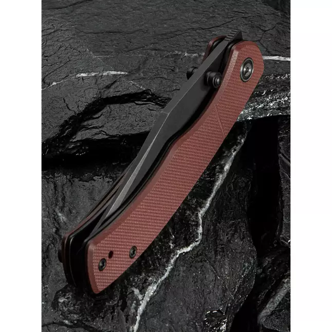 Ніж складаний кишеньковий Civivi Clingman, (7.6 см) Nitro-V / G10 темно-червоний — Photo 14