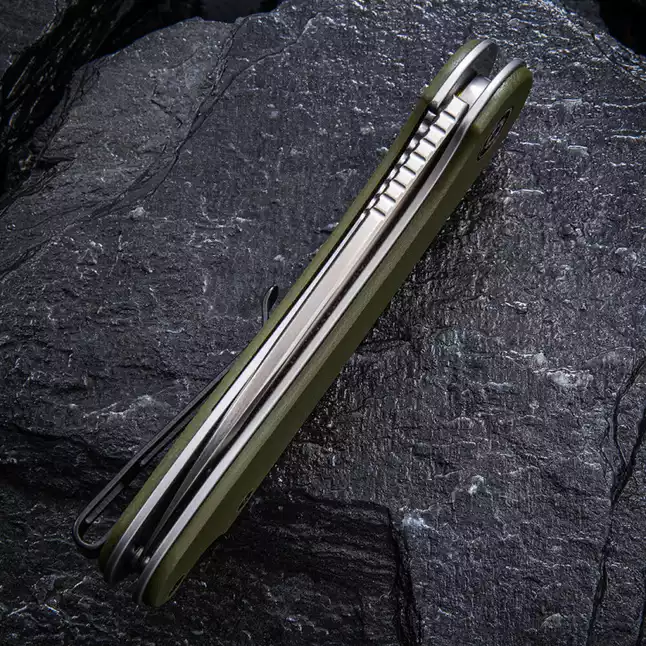 Нож складной карманный Civivi Elementum, (7.5 см) D2 / G10 оливковый — Photo 6